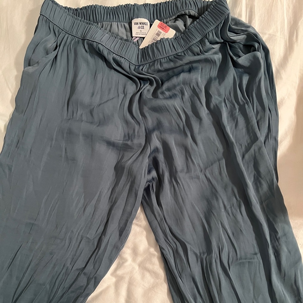 Van Winkle Silk Pajama Pants